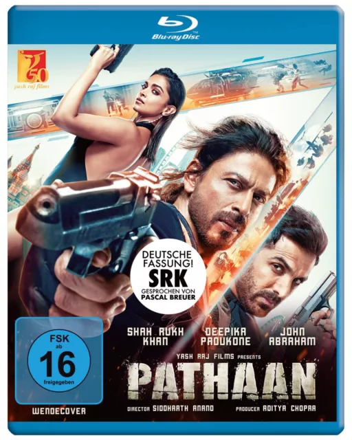 PATHAAN Bollywood Blu-ray Shah Rukh Khan & Deepika Padukone Auf Lager!