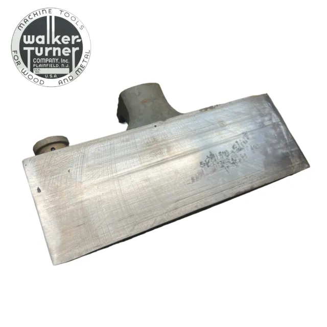 Walker Turner Belt / Disc Sander SM700-SM705 5510 Belt Platen