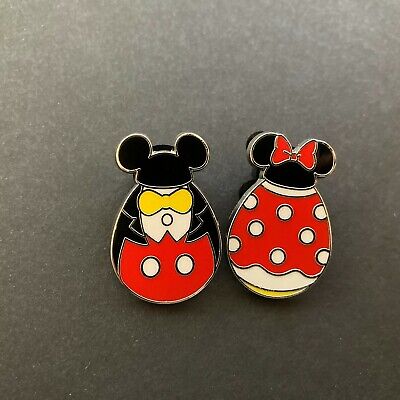 Mickey and Minnie Mouse - Easter Eggs - 2 Pin Set Disney Pin 82461