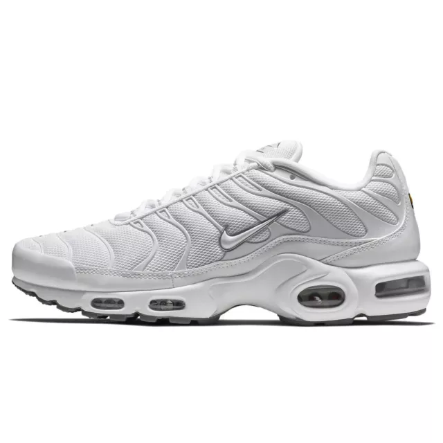 Nike TN squalo Air Max Plus Bianche 40 41 42 43 44 45 sneakers estive 604133 139