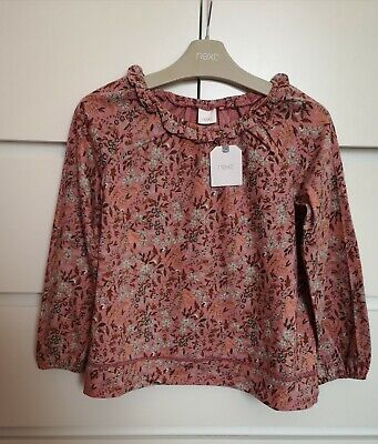 BNWT NEXT___floral long sleeve top girl age 5-6 yrs