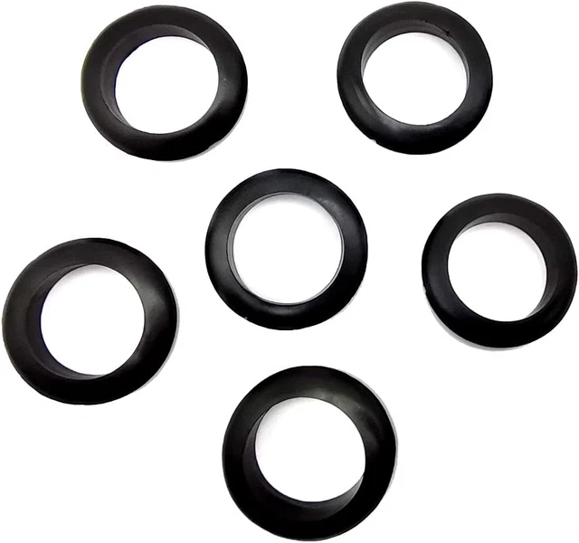 Ojales de goma EASYEAH de 1-3/4 pulgadas, orificio de perforación de 1-3/4", tapones de goma de identificación de 1,57"" para
