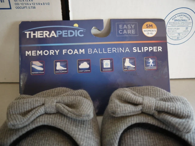 Therapedic house online slippers