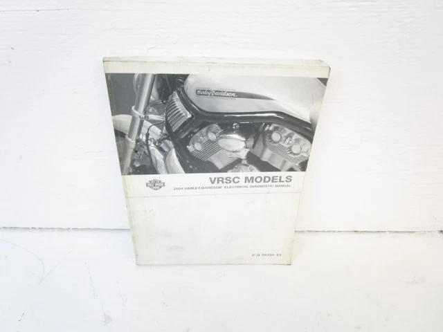Harley Davidson OEM Electrical Diagnostic Manual 2004 VRSC Models 99499-04