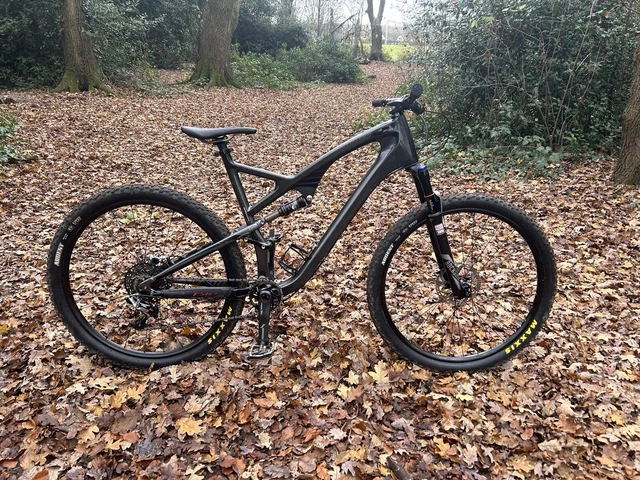 SPECIALIZED FSR FULL suspension carbon fibre mountain bike XXL