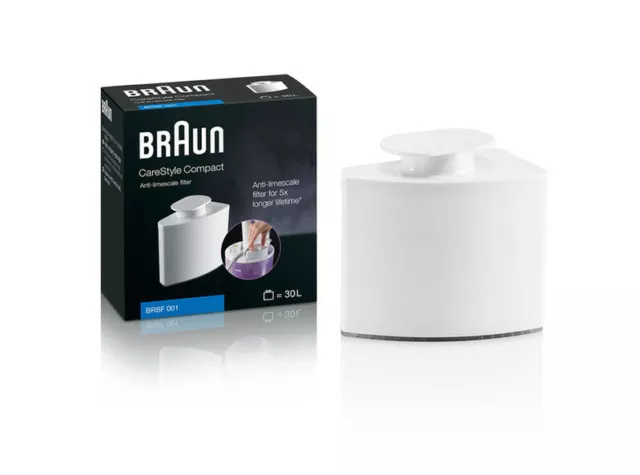 BRAUN Filtro Acqua Serbatoio Anti Calcare per Ferro da Stiro IS2043 CARESTYLE