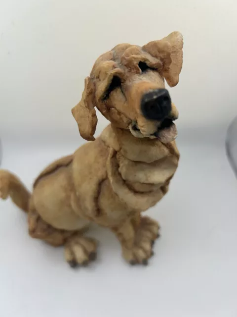 Golden Retriever Dog Statue Figurine A Breed Apart 2001 #70005