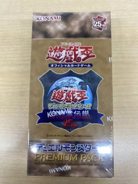 Yu Gi Oh OCG 25th Premium pack The Legend of Duelist QUARTER CENTURY EDITION BOX
