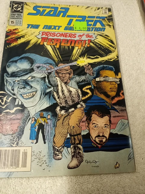 Star Trek The Next Generation #15 Jan 1991 DC Comics Comic Book