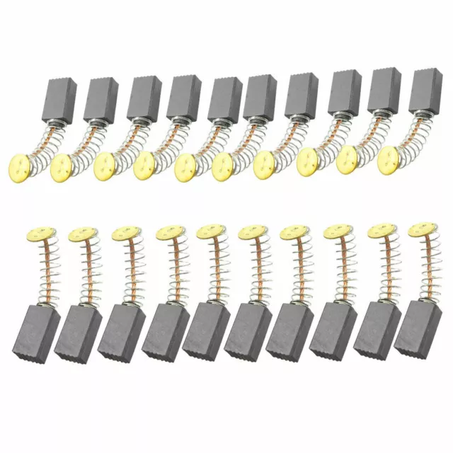 20 Pcs Spring 29/64" x 9/32" x 1/5" Angle Grinder Motor Carbon Brushes