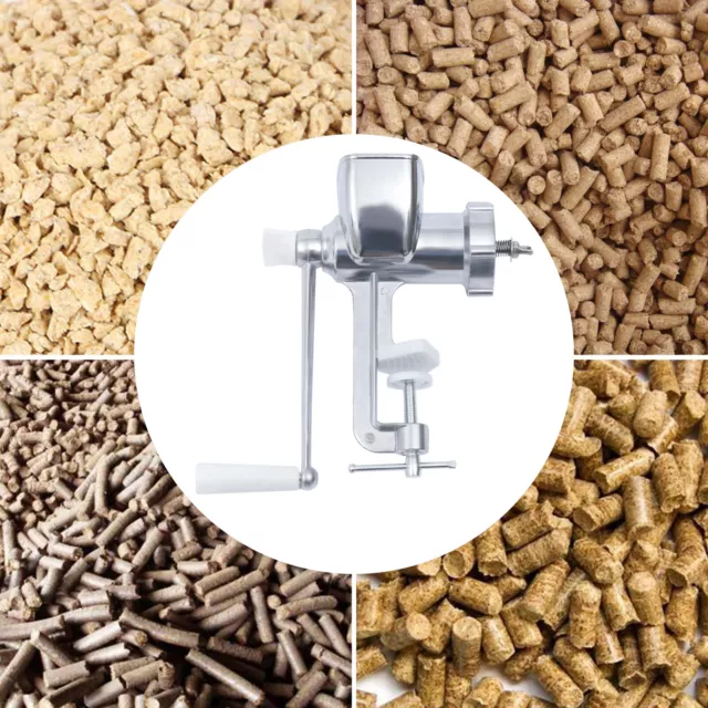 Máquina de alimentación manual de pellets máquina de fabricación de piensos para aves cebo de pesca aro de alimentación
