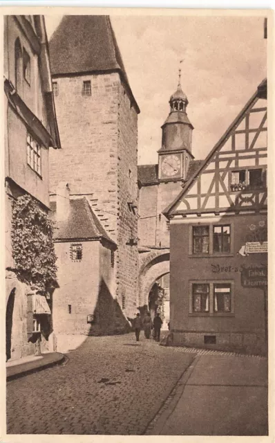 AK Rothenburg ob der Tauber (91541), Kunstuhr Meisterwerk  n. gelaufen