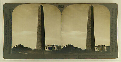 Keystone Stereoview of Bunker Hill Monument, Boston Rare 1930's History Set #H63