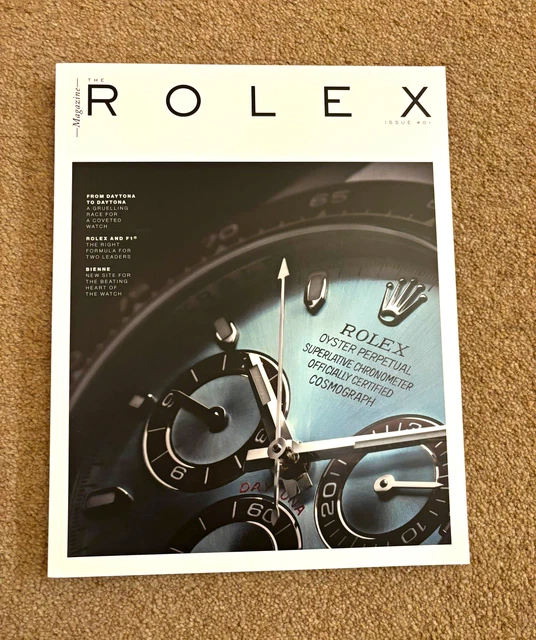 THE ROLEX MAGAZINE - Issue 01 - Watches Print Publication