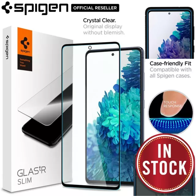For Samsung Galaxy S20 FE Tempered Glass Screen Protector SPIGEN 9H Full Cover