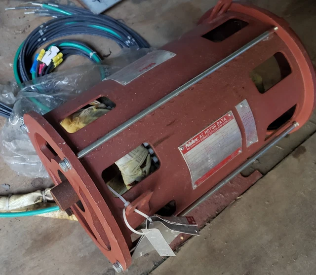 NEW IMPERIAL NIDEC Hydraulic Elevator Pump Motor 3 Phase 30HP 3460RPM