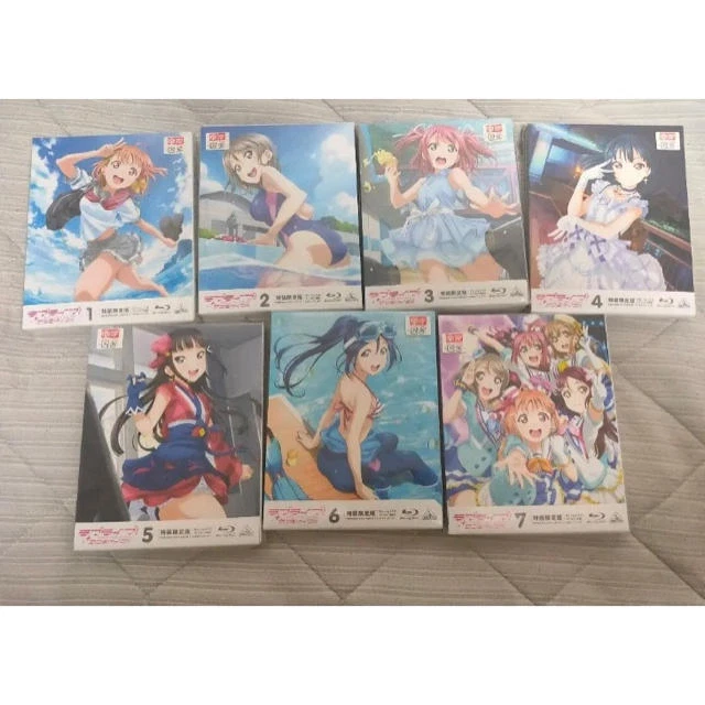 Love Live Sunshine 1st Blu ray All Volumes