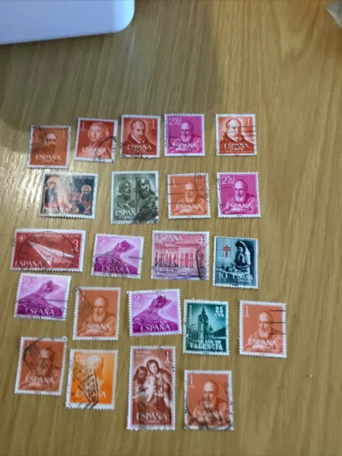 Briefmarken, Spanien , konvolut ,gest.             E6