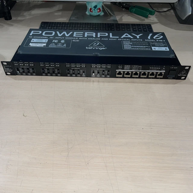 BEHRINGER POWERPLAY P16-I 16- Channel Input Module $318.07 - PicClick CA