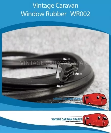 Vintage Caravan Window Rubber FRANKLIN WR002 2