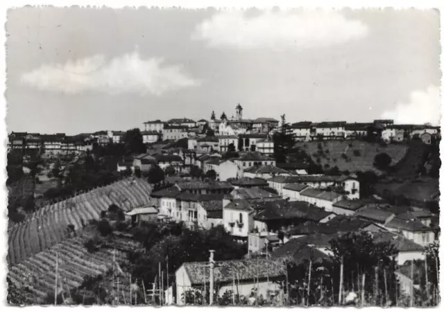 CARTOLINA DI ASTI ,PORTACOMARO - PANORAMA viaggiata 1956