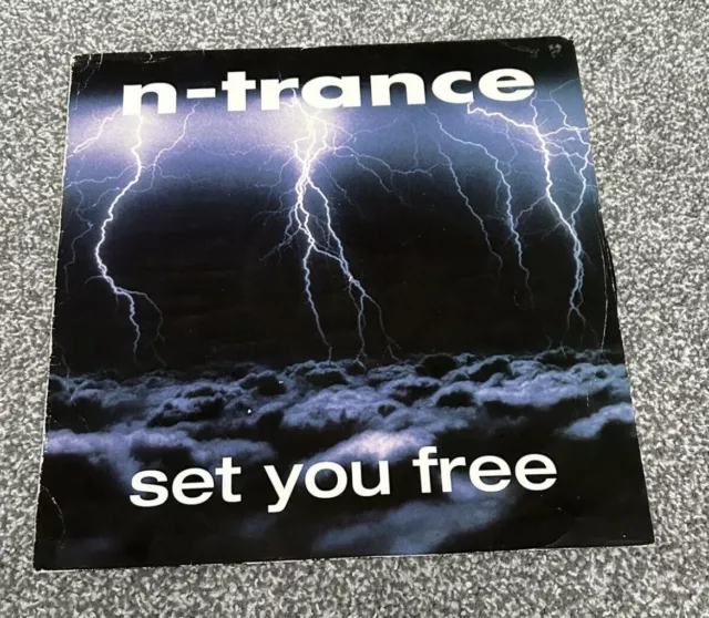 AATW 12 Globe 126 N-Trance Set You Free 12" Breakbeat Euro House UK Vinyl 1995