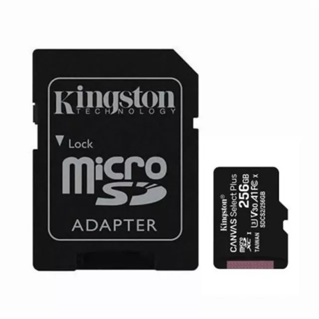 Memoria Micro Sdhc Kingston 256Gb Con Adaptador