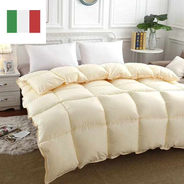 Bedding Invernale Piumone Caldissimo Piumino in Piuma .Oca Di Altissima Qualità,