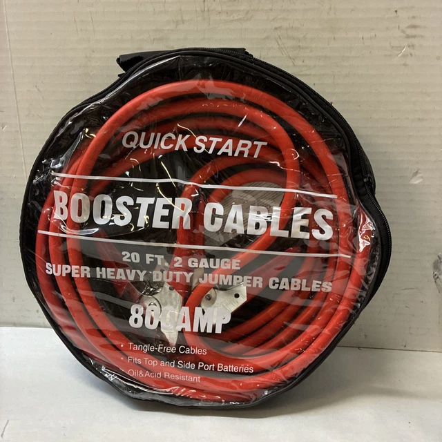 Câbles Batterie M8 30cm Lot De 2 - 12V 10mm² Cuivre Pour Voiture, Solaire, Camping-car