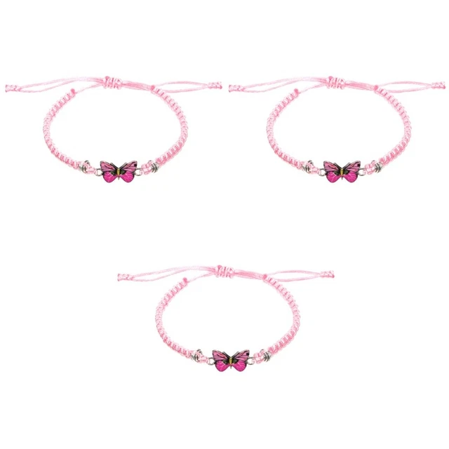 3x Cute Adjustable Exquisite Friendship Bracelets Friendship Jewelry for Women