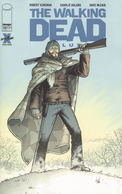 Walking Dead Deluxe #10B Moore Variant NM 2021 Stock Image