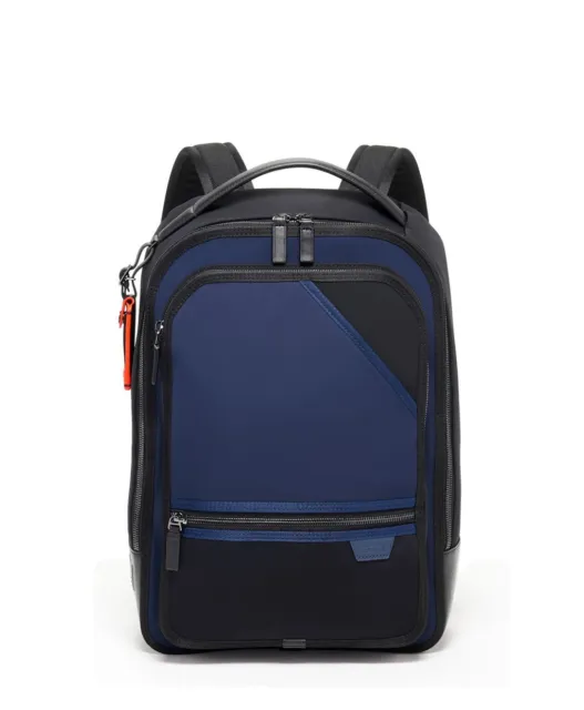 TUMI HARRISON Bradner Backpack MIDNIGHT NAVY 06602011MDNVY MSRP $350 Authentic