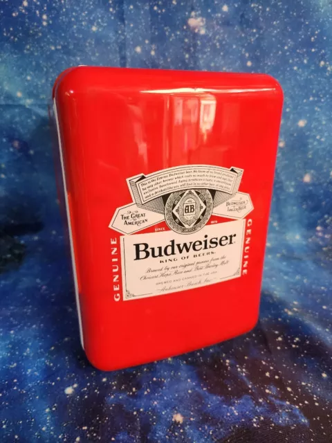Budweiser 6 Can Mini Beverage Center Mini Fridge Portable Cooler  4 Car or Home