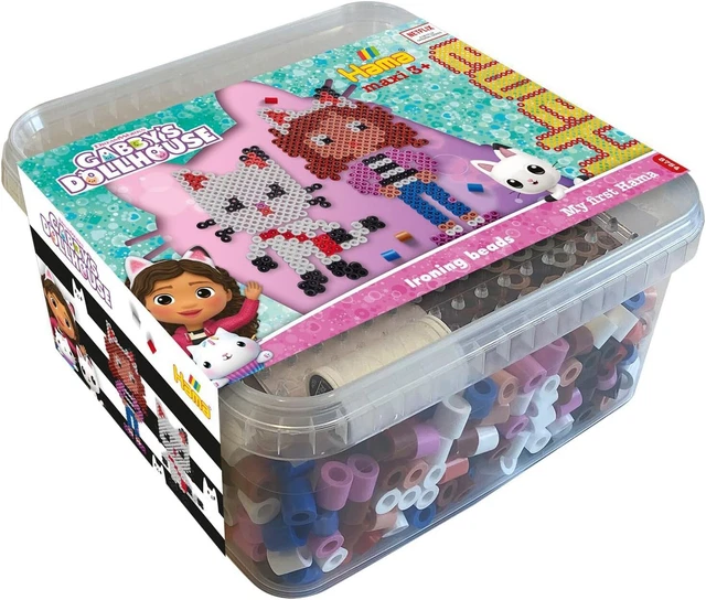 Hama Beads Maxi Paw Patrol – Set De 900 Cuentas De 10 Mm Con Tablero Y Plantilla (Regalo Para Niños +3 Años)