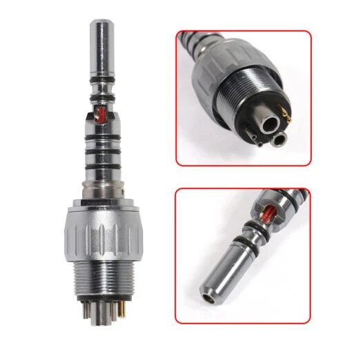Dentale LED Quick Coupler 6 Hole For Kavo MULTIflex LUX Fiber Optic Manipolo Y6