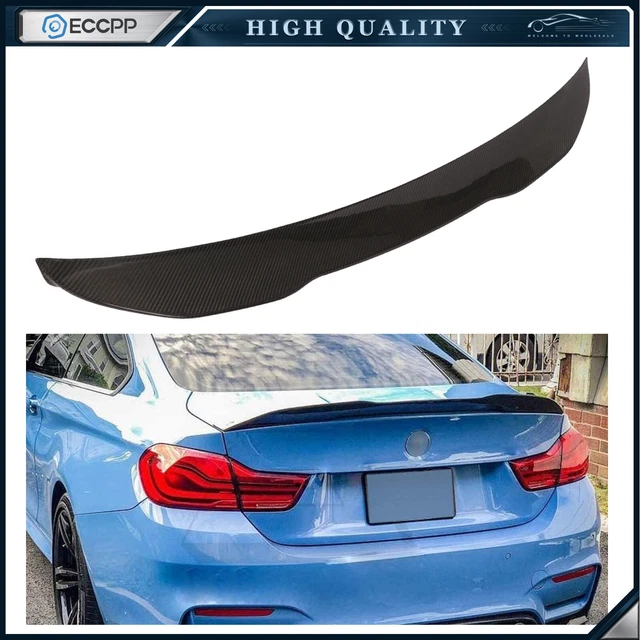 For 14-20 BMW F32 428i 430i 435i 440i Carbon Fiber Highkick Trunk Spoiler