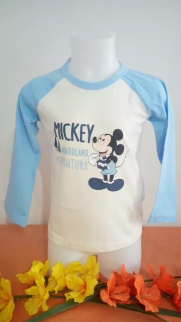Maglia Mickey mouse topolino bambino neonato 24 mesi Disney