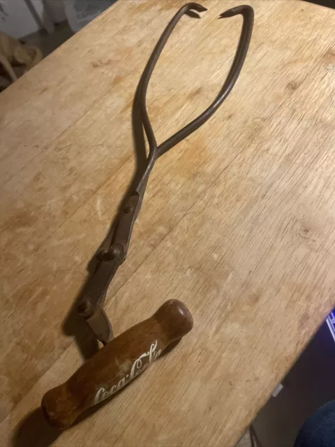 Coca Cola Vintage Ice Tongs