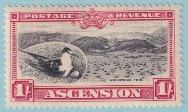 Ascension Island 30  Mint Hinged Og * No Faults Very Fine! - Jdr