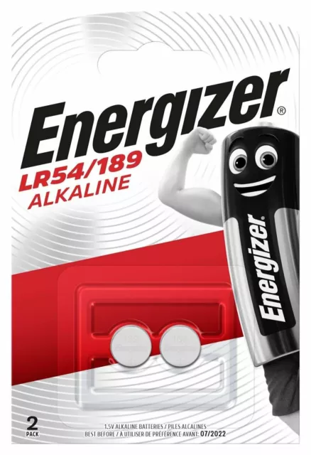 ENVOI SOUS SUIVI ENERGIZER  2 Piles boutons LR54 / 189 1,5 Volt