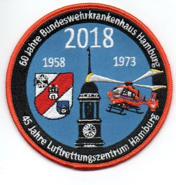 Patch  Bundeswehr  Feuerwehr  Abzeichen  Ärmelabzeichen  Luftrettung  Nr.    6