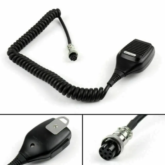 1Pcs MC43S 8 PIN Dynamic Handheld Microphone For Kenwood TM241 TM231 TM421 O3