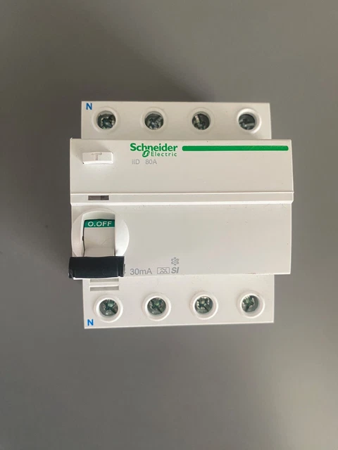 Interrupteur Différentiel Schneider Acti9 IID 25A 300mA Type B - 2P 400V - Protection Défauts Continus - A9Z64225