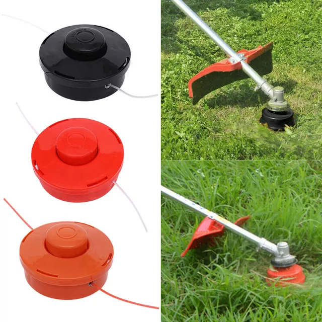 Universal Trimmer Head Replace Strimmer Bump Feed Line Spool Brush Cutter Grass