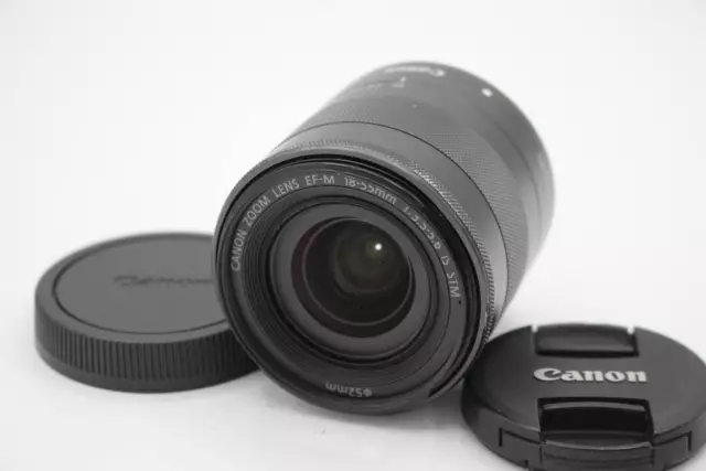 Canon Standard Zoom Lens EF-M 18-55mm F3.5-5.6 IS STM From Japan F/S FedEx/DHL