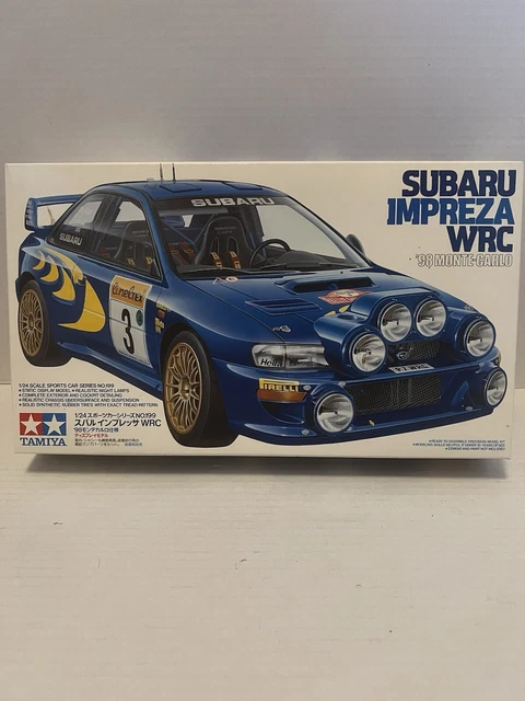 1/24 MAQUETTE SUBARU IMPREZA WRC RALLYE MONTE CARLO - Tamiya