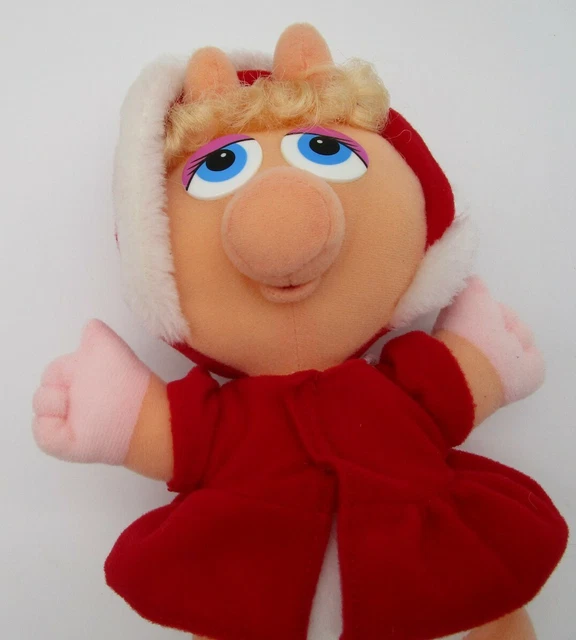 Baby Miss Piggy Plush Stuffed Animal Muppet Jim Henson Vintage McDonalds 1987 H 3