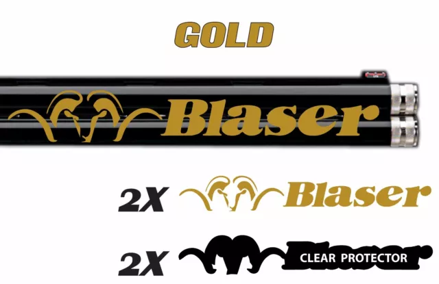 Blaser Vinyl Decal Sticker For Rifle /shotgun / Case / Gun Safe / Car / BL5D