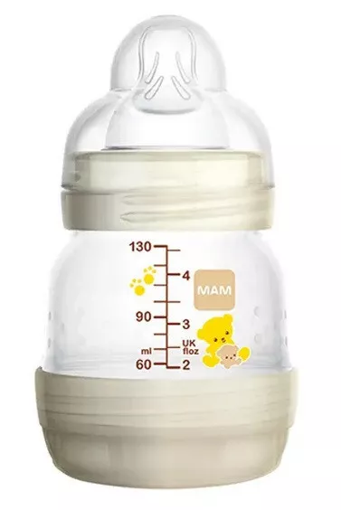 MAM Biberon anti-colique 320 ml Lot de 2, tétine taille 2, unisex :  : Bébé et Puériculture