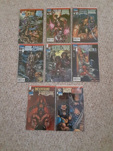 DEVIL'S REIGN 1 - 8 COMPLETE SET Top Cow Marvel 1997, LOVELY